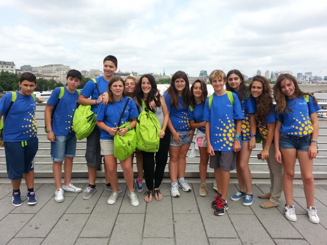 Grupo visita a Londres