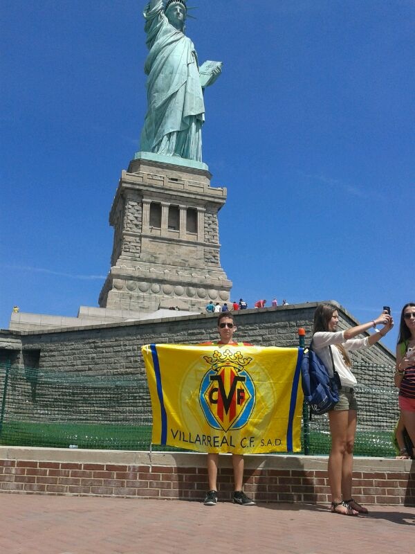 Bandera de Vila-real FC en Nueva York