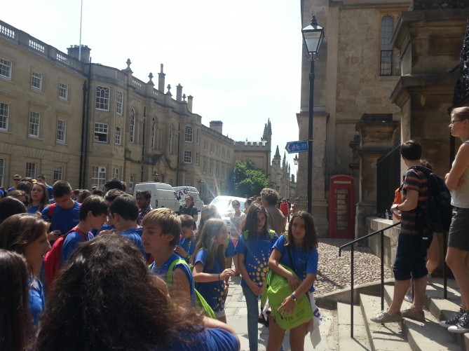 Estudiantes de Tec Idiomes en Oxford