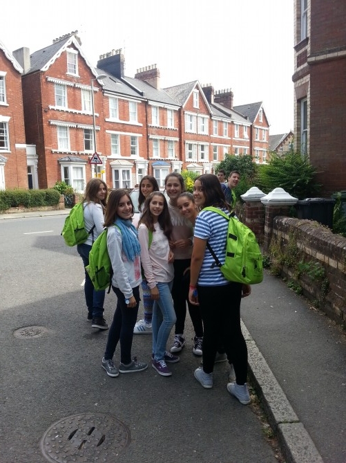 Nuestros alumnos de excursión al centro de Exeter