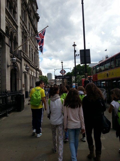 Nuestros alumnos de TEC Idiomes por las calles de Londres
