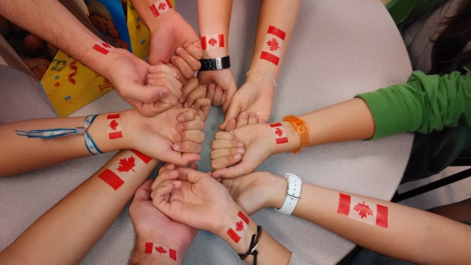 Bandera de Canadá