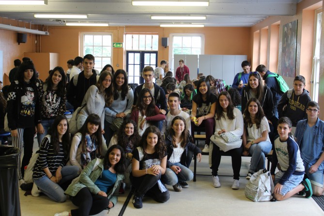 El primer día en la cantina del colegio