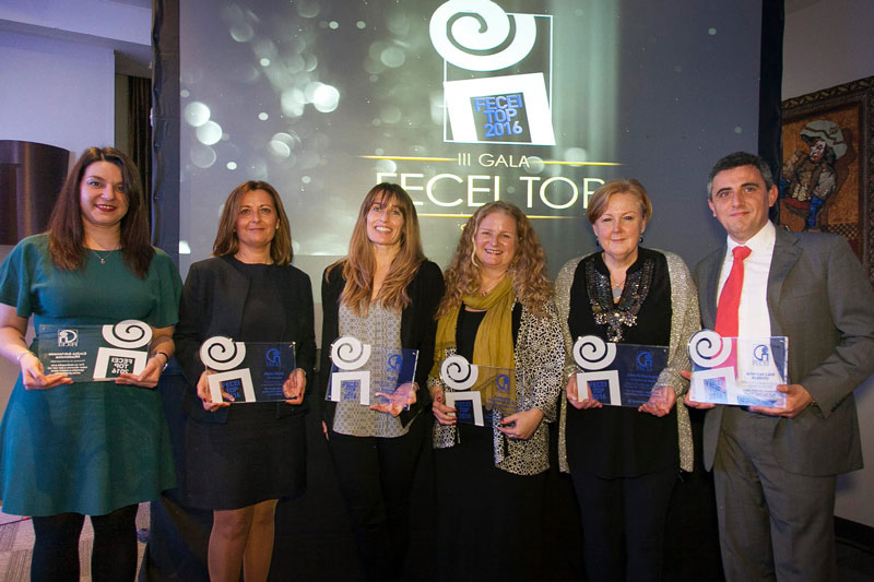 Premio FECEI TOP Trayectoria Profesional a Maite Mulet directora de TEC Idiomas