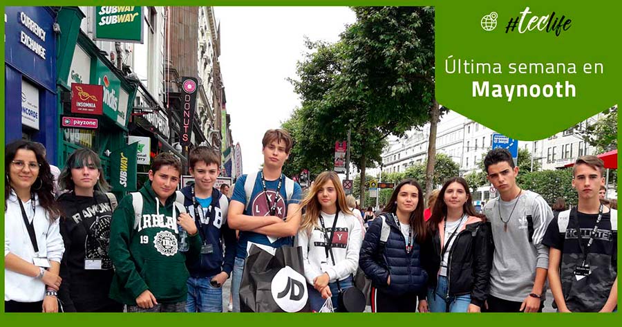 Viajes de idiomas en el extranjero, últimos días Maynooth